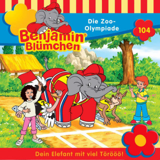 Elfie Donnelly: Benjamin Blümchen, Folge 104: Die Zoo-Olympiade