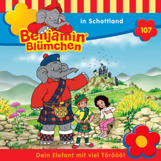 Elfie Donnelly: Benjamin Blümchen, Folge 107: Benjamin in Schottland
