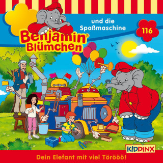 Vincent Andreas: Benjamin Blümchen, Folge 116: Benjamin und die Spaßmaschine
