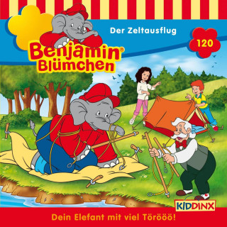 Vincent Andreas: Benjamin Blümchen, Folge 120: Der Zeltausflug