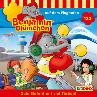 Vincent Andreas: Benjamin Blümchen, Folge 133: Benjamin auf dem Flughafen