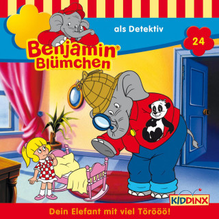 Elfie Donnelly: Benjamin Blümchen, Folge 24: Benjamin als Detektiv