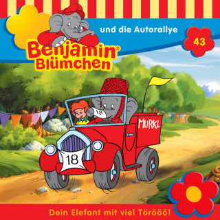 Elfie Donnelly: Benjamin Blümchen, Folge 43: Benjamin und die Autorallye