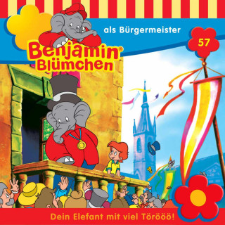 Elfie Donnelly: Benjamin Blümchen, Folge 57: Benjamin als Bürgermeister
