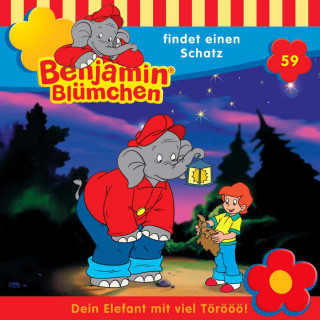 Elfie Donnelly: Benjamin Blümchen, Folge 59: Benjamin findet einen Schatz