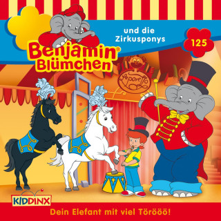 Vincent Andreas: Benjamin Blümchen, Folge 125: Benjamin und die Zirkusponys
