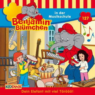 Vincent Andreas: Benjamin Blümchen, Folge 127: Benjamin in der Musikschule