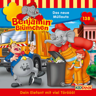 Vincent Andreas: Benjamin Blümchen, Folge 138: Das neue Müllauto