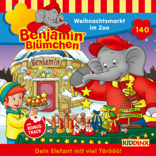 Vincent Andreas: Benjamin Blümchen, Folge 140: Weihnachtsmarkt im Zoo