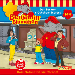 Vincent Andreas: Benjamin Blümchen, Folge 144: Der Zuckerstückchen-Express