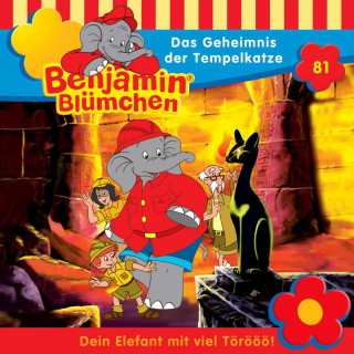 Ulli Herzog: Benjamin Blümchen, Folge 81: Das Geheimnis der Tempelkatze