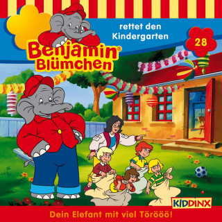 Elfie Donnelly: Benjamin Blümchen, Folge 28: Benjamin rettet den Kindergarten