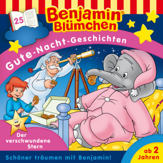 Vincent Andreas: Benjamin Blümchen, Gute-Nacht-Geschichten, Folge 25: Der verschwundene Stern