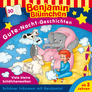 Vincent Andreas: Benjamin Blümchen, Gute-Nacht-Geschichten, Folge 30: Viele kleine Schäfchenwolken