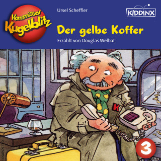 Ursel Scheffler: Der gelbe Koffer - Kommissar Kugelblitz, Folge 3 (Ungekürzt)