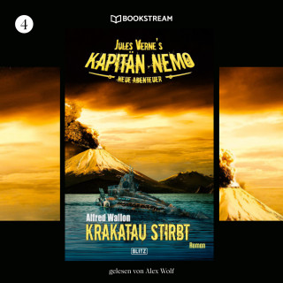 Jules Verne, Alfred Wallon: Krakatau stirbt - Jules Vernes Kapitän Nemo - Neue Abenteuer, Folge 4 (Ungekürzt)