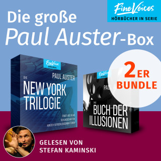Paul Auster: Die große Paul Auster-Box - Die New York-Trilogie + Das Buch der Illusionen (ungekürzt)