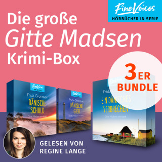 Frida Gronover: Die große Gitte Madsen Krimi-Box - Ein Dänisches Verbrechen + Dänische Schuld + Dänische Gier (ungekürzt)