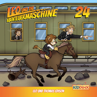Matthias Arnold: Leo und die Abenteuermaschine, Folge 24: Leo und Thomas Edison