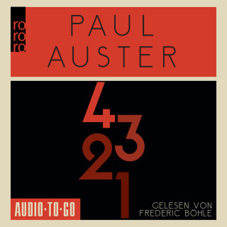 Paul Auster: 4 3 2 1 (ungekürzt)