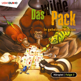 André Marx, Boris Pfeiffer: Das wilde Pack, Folge 7: Das wilde Pack in geheimer Mission