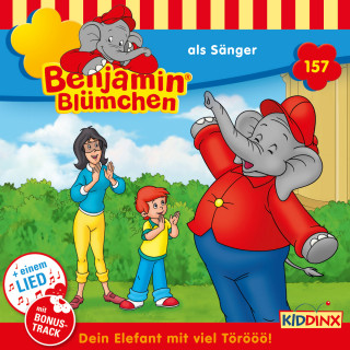 Vincent Andreas: Benjamin Blümchen, Folge 157: als Sänger