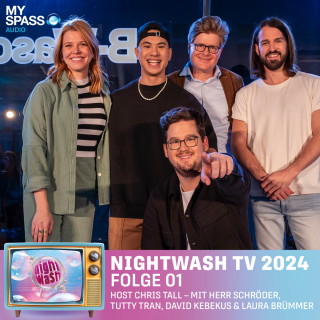 Chris Tall, Herr Schröder, Tutty Tran, Laura Brümmer, David Kebekus: NightWash, Folge 1: NightWash TV 2024