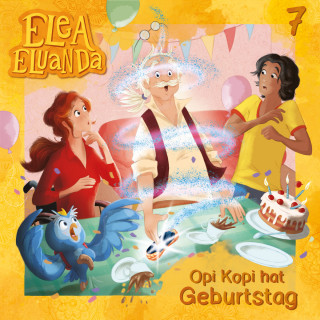 Elfie Donnelly: Elea Eluanda, Folge 7: Opi Kopi hat Geburtstag