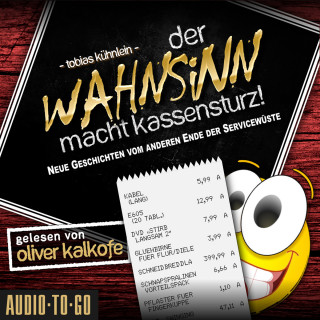 Tobias Kühnlein: Der Wahnsinn macht Kassensturz! - Die Wahnsinn-Reihe, Band 2 (ungekürzt)