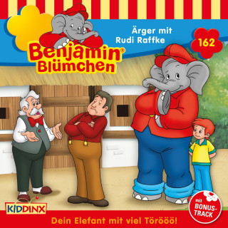 Vincent Andreas: Benjamin Blümchen, Folge 162: Ärger mit Rudi Raffke