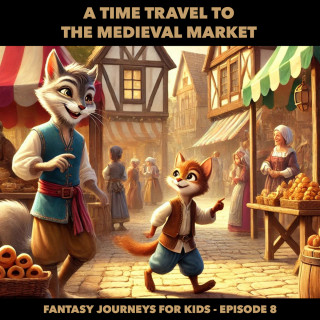 Claudia Schröder: Fantasy Journeys for Kids, Episode 8: A Time Travel to the Medieval Market (ungekürzt)