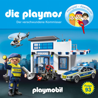 Sophie Luise Bauer, Florian Fickel: Die Playmos - Das Original Playmobil Hörspiel, Folge 93: Der verschwundene Kommissar