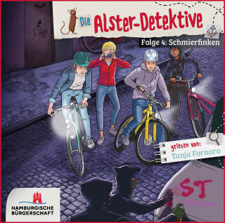 Katrin Wiegand, Kai Schwind: Schmierfinken - Die Alster-Detektive, Teil 4 (ungekürzt)