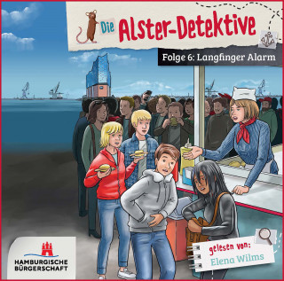 Katrin Wiegand, Kai Schwind: Langfinger-Alarm - Die Alster-Detektive, Teil 6 (ungekürzt)