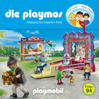 Dirk Petrick, Florian Fickel: Die Playmos, Folge 94: Rettung für Captain Tolle (Das Original Playmobil Hörspiel)