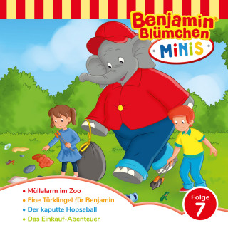 Vincent Andreas: Benjamin Blümchen, Benjamin Minis, Folge 7: Müllalarm im Zoo