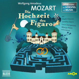 Wolfgang Amadeus Mozart: Die Hochzeit des Figaro - Oper erzählt als Hörspiel mit Musik