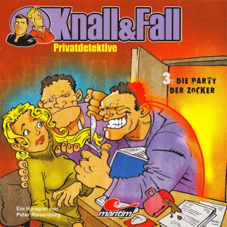 Peter Riesenburg: Knall & Fall Privatdetektive, Folge 3: Die Party der Zocker