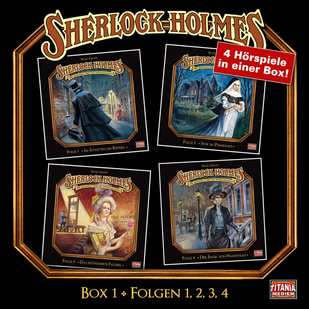 Sherlock Holmes Die geheimen Fälle des Meisterdetektivs, Box 1