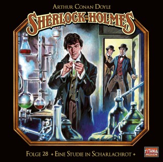 Arthur Conan Doyle: Sherlock Holmes - Die geheimen Fälle des Meisterdetektivs, Folge 28: Eine Studie in Scharlachrot (Teil 1 von 2)