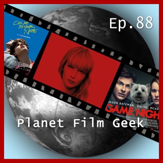 Johannes Schmidt, Colin Langley: Planet Film Geek, PFG Episode 88: Red Sparrow, Game Night, Call Me By Your Name