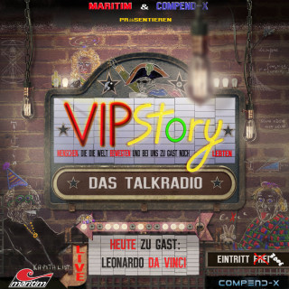 Volker Führer: VIPStory - Das Talkradio, Folge 1: Leonardo da Vinci
