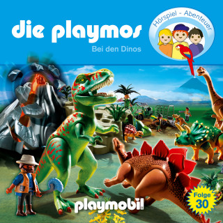 David Bredel, Florian Fickel: Die Playmos - Das Original Playmobil Hörspiel, Folge 30: Bei den Dinos