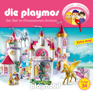 Simon X. Rost, Florian Fickel: Die Playmos - Das Original Playmobil Hörspiel, Folge 34: Der Ball im Prinzessinnen-Schloss