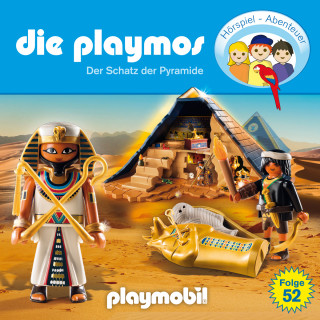 Simon X. Rost, Florian Fickel: Die Playmos - Das Original Playmobil Hörspiel, Folge 52: Der Schatz der Pyramide