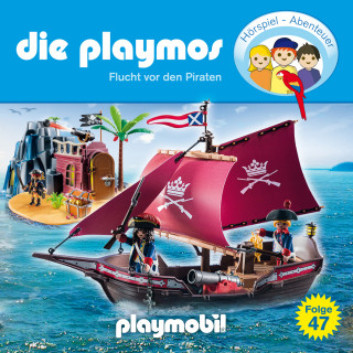 Simon X. Rost, Florian Fickel: Die Playmos - Das Original Playmobil Hörspiel, Folge 47: Flucht vor den Piraten