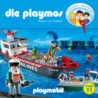 Simon X. Rost, Florian Fickel: Die Playmos - Das Original Playmobil Hörspiel, Folge 11: Alarm im Hafen