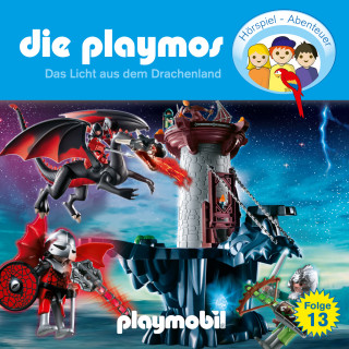 Simon X. Rost, Florian Fickel: Die Playmos - Das Original Playmobil Hörspiel, Folge 13: Das Licht aus dem Drachenland