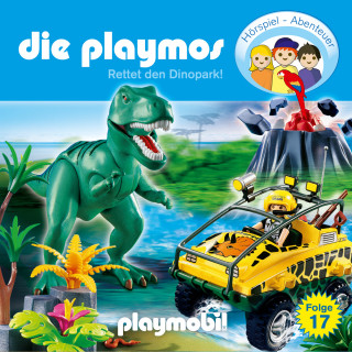 Simon X. Rost, Florian Fickel: Die Playmos - Das Original Playmobil Hörspiel, Folge 17: Rettet den Dinopark!