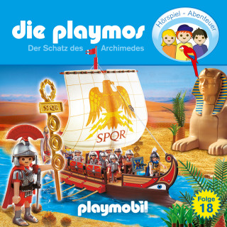 Simon X. Rost, Florian Fickel: Die Playmos - Das Original Playmobil Hörspiel, Folge 18: Der Schatz des Archimedes